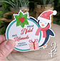 Íman Natal Colorido Pinguim - Thumbnail 1