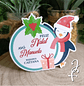 Íman Natal Colorido Pinguim - Thumbnail 2