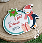 Íman Natal Colorido Pinguim - Thumbnail 3