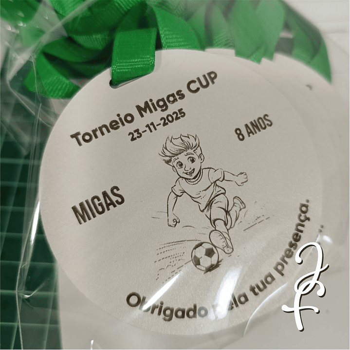 Medalha Futebol Infantil 4