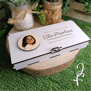 Caixa com Foto Pixar