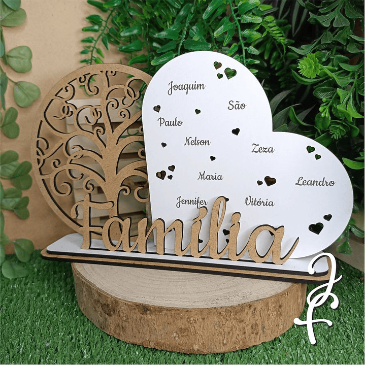 Árvore Família Coração 1