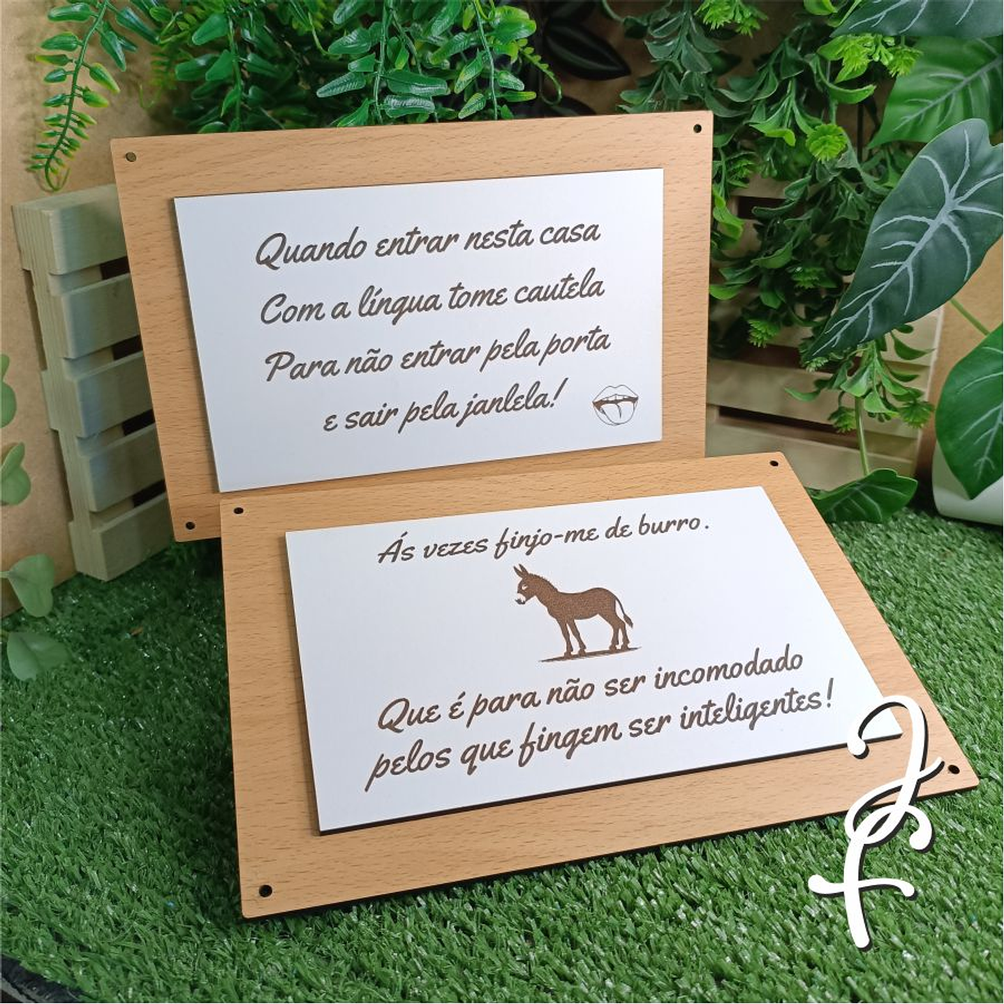 Placas Provérbios Tradicionais 2