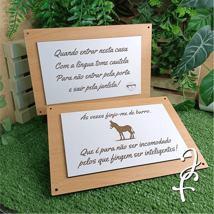 Placas Provérbios Tradicionais 2