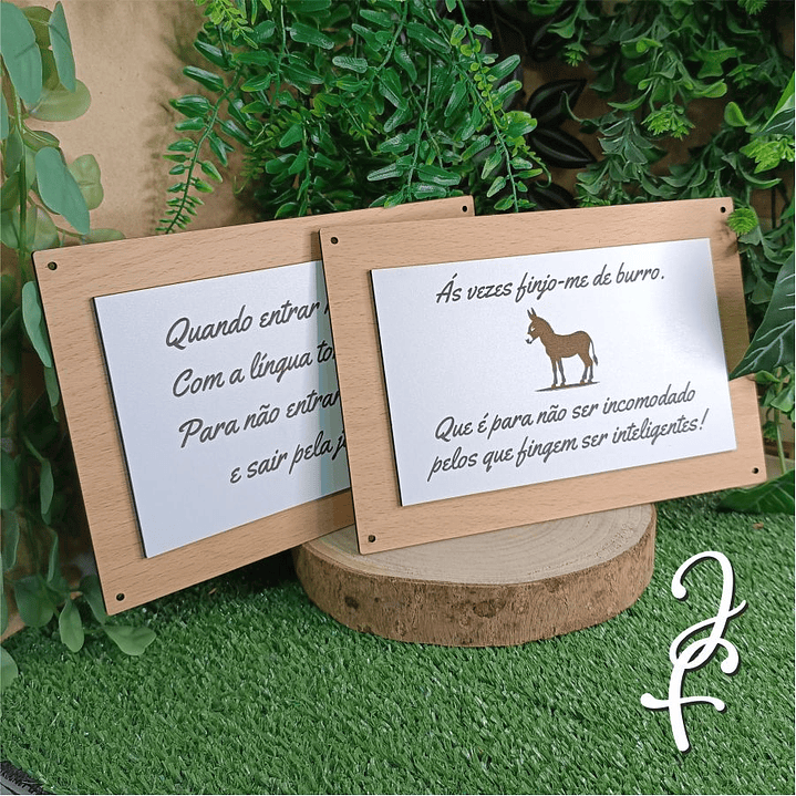 Placas Provérbios Tradicionais 1
