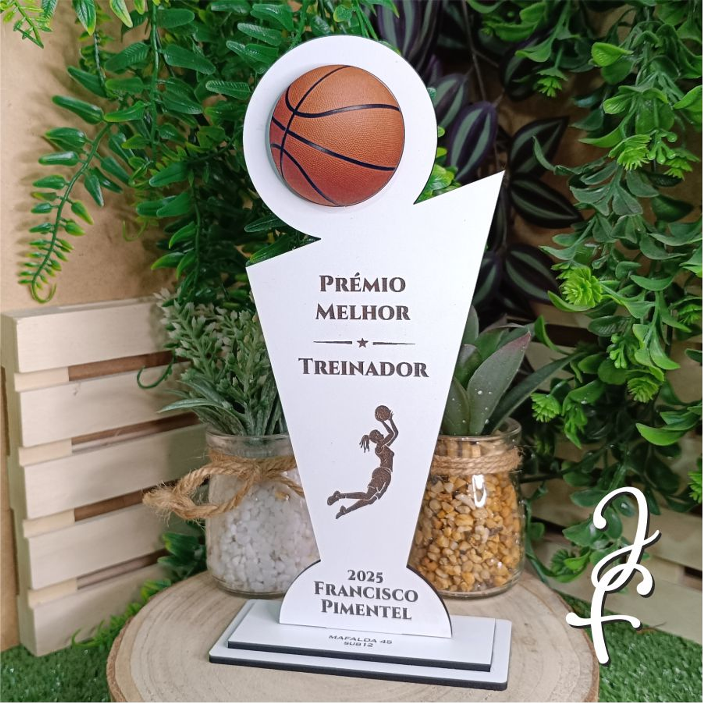 Troféu Basquetebol Personalizado 1