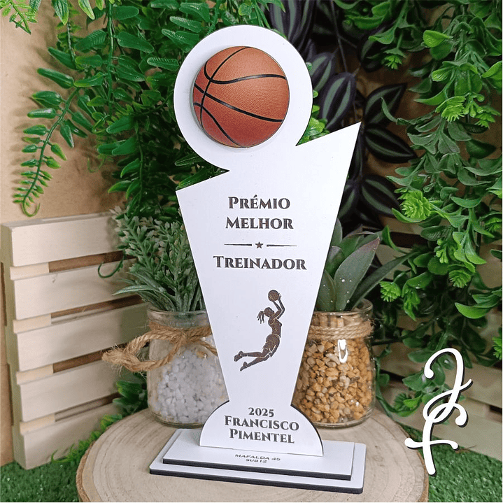 Troféu Basquetebol Personalizado 1