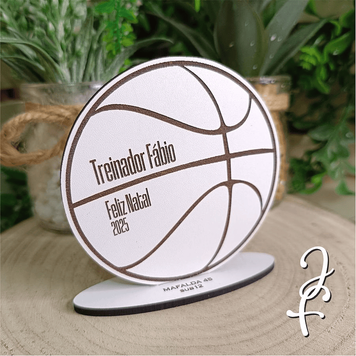 Troféu Bola Basquetebol Pequena 1