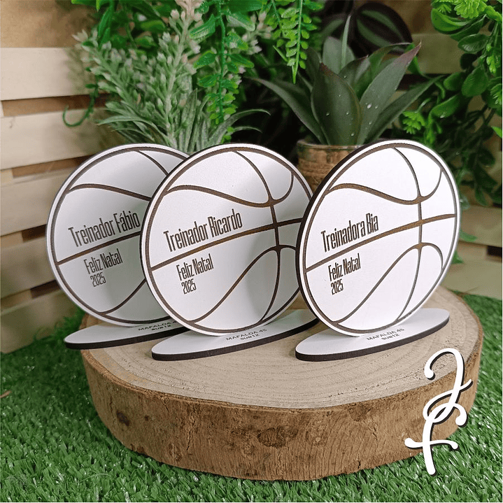 Troféu Bola Basquetebol Pequena 3