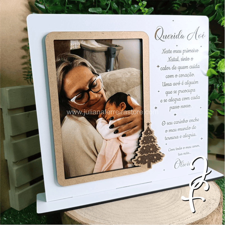 Moldura Natal com Dedicatória 3