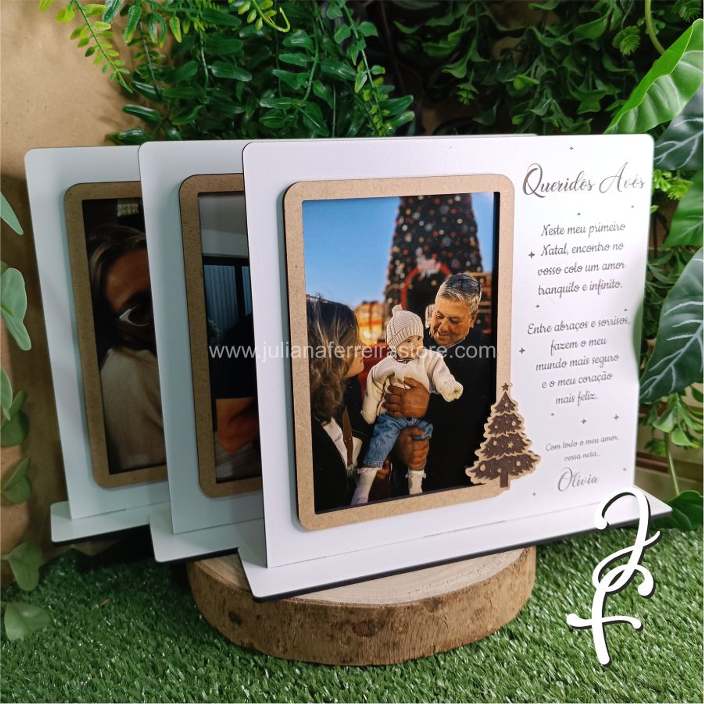 Moldura Natal com Dedicatória 6