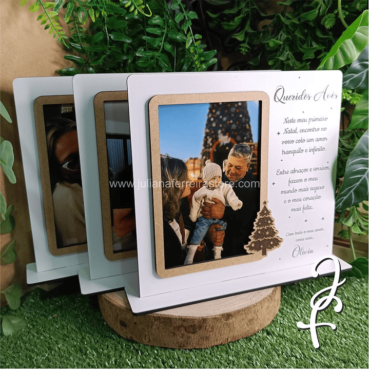 Moldura Natal com Dedicatória 6