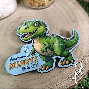 T-Rex Magnético Aniversário