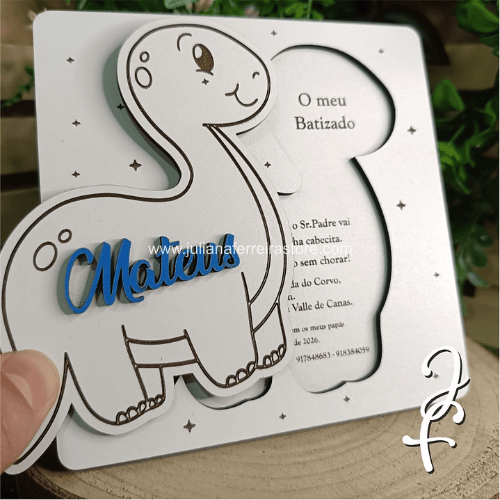 Convite Dino 2