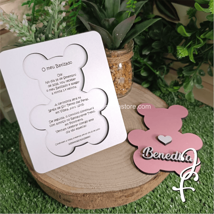 Invitación del oso de peluche 7