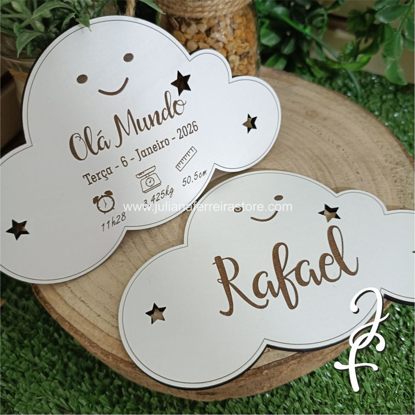 Conjunto 3 Nuvens 1º Ano Vida 2