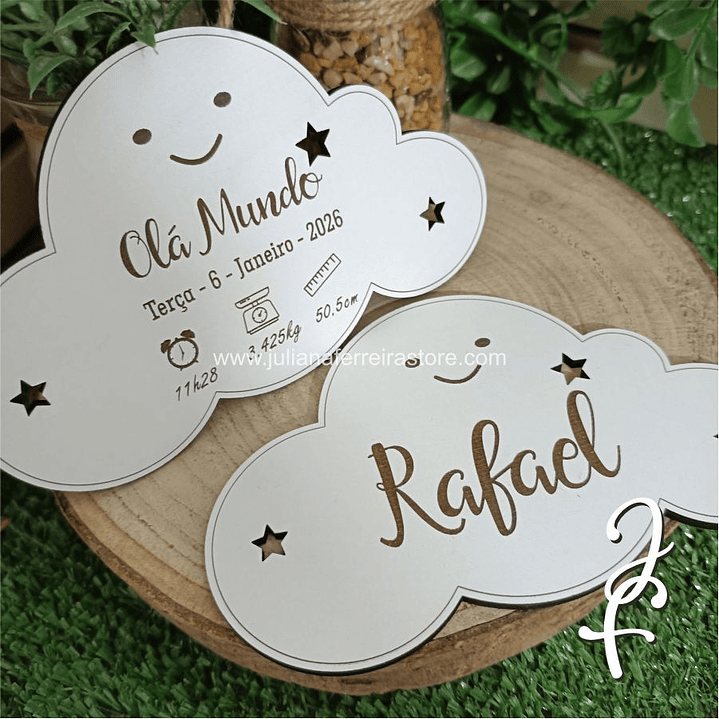 Conjunto 3 Nuvens 1º Ano Vida 2