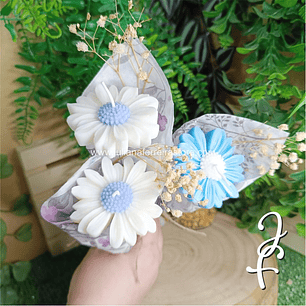 Vela Flor Margarida Bouquet