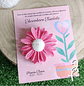 Vela Flor Margarida Finalista Cartão Rosa - Thumbnail 2