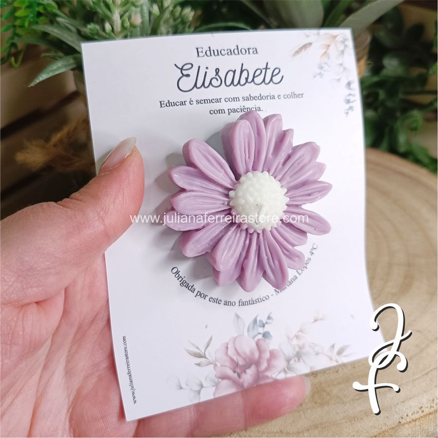 Vela Flor Margarida Finalista Cartão Branco 2