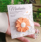 Vela Flor Madrinha Cartão Margaridas - Thumbnail 1