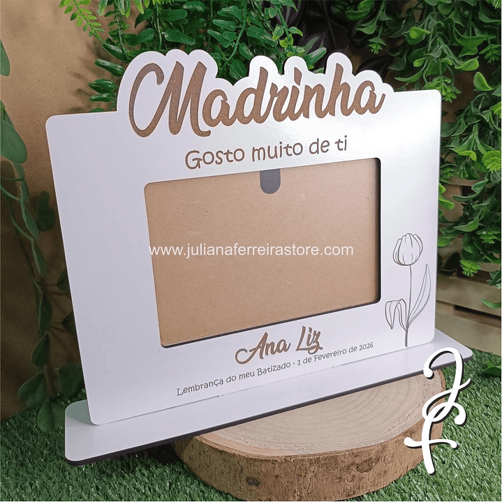 Porta Retrato Moldura Padrinhos 7