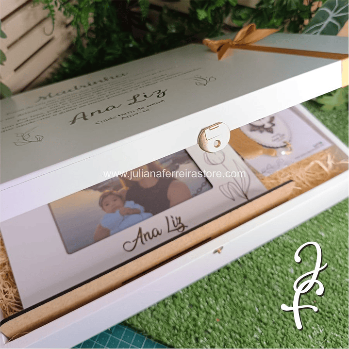 Caixa Oferta Padrinhos Batizado 2