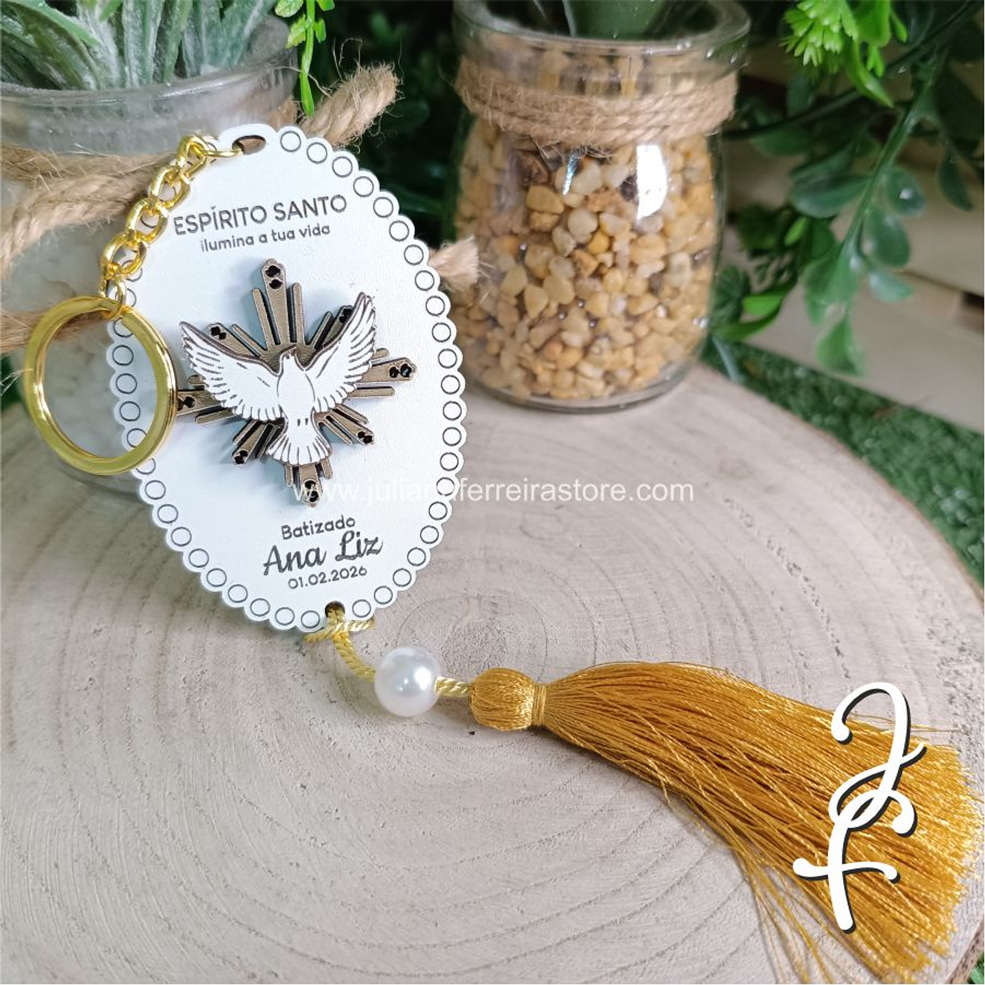 Lembrança Espirito Santo Porta-chaves 3