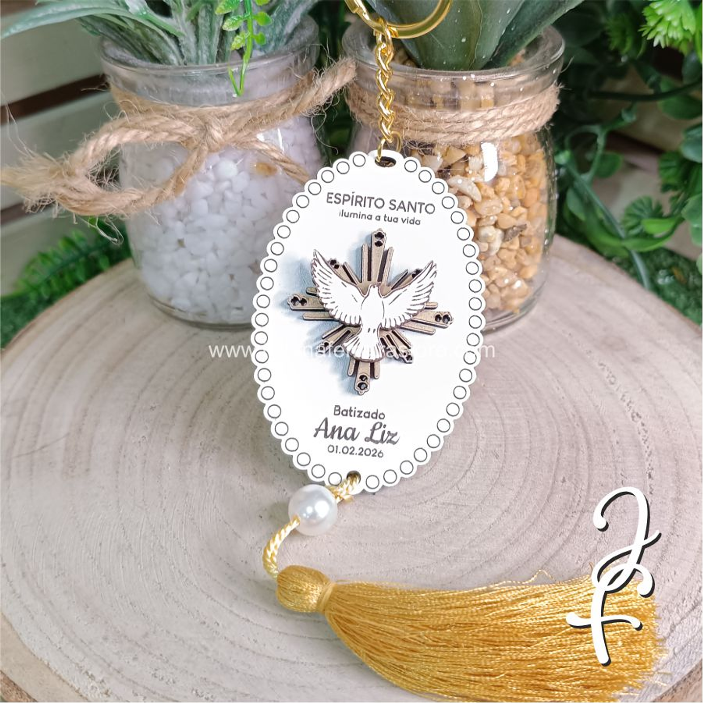 Lembrança Espirito Santo Porta-chaves 4
