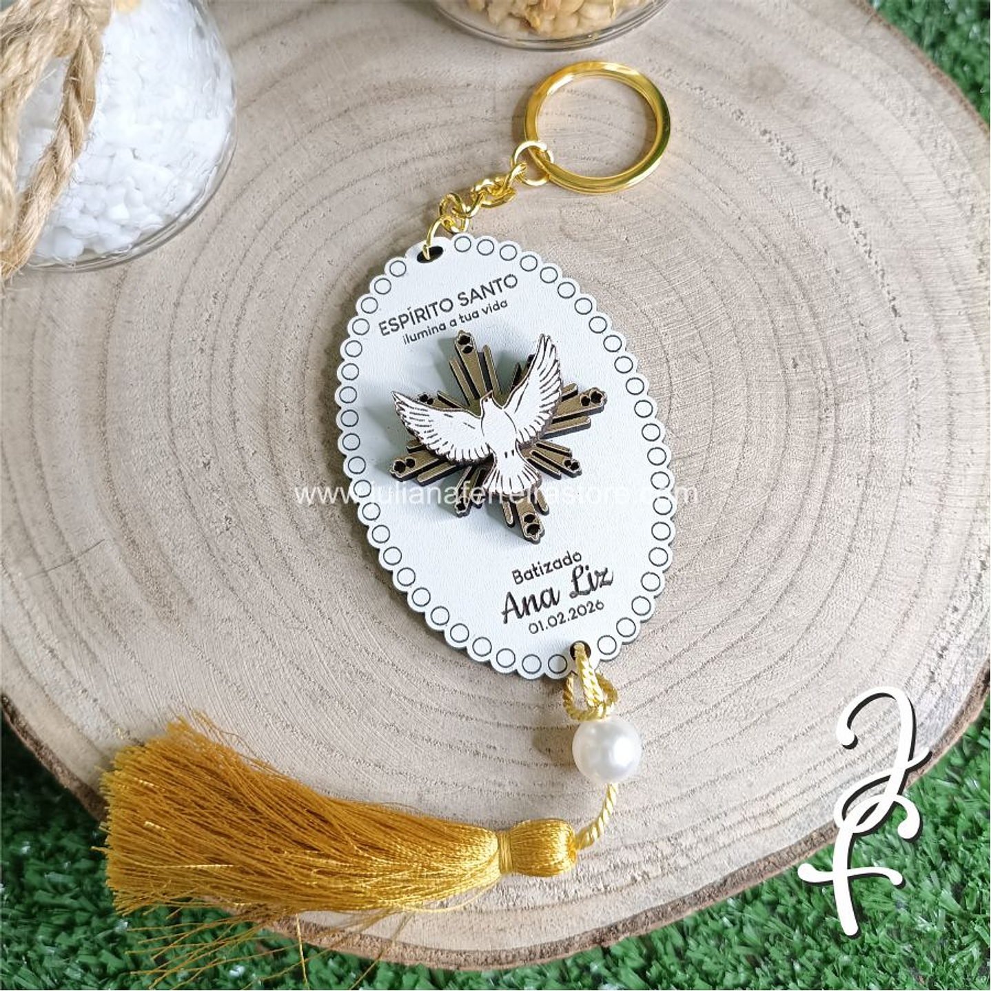 Lembrança Espirito Santo Porta-chaves 1