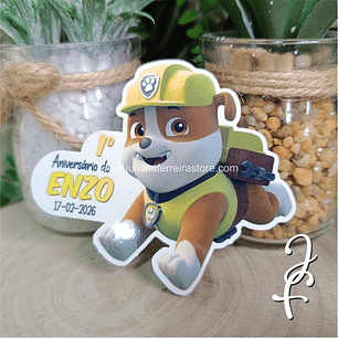 Íman Rubble da Patrulha Pata