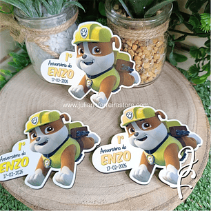 Íman Rubble da Patrulha Pata