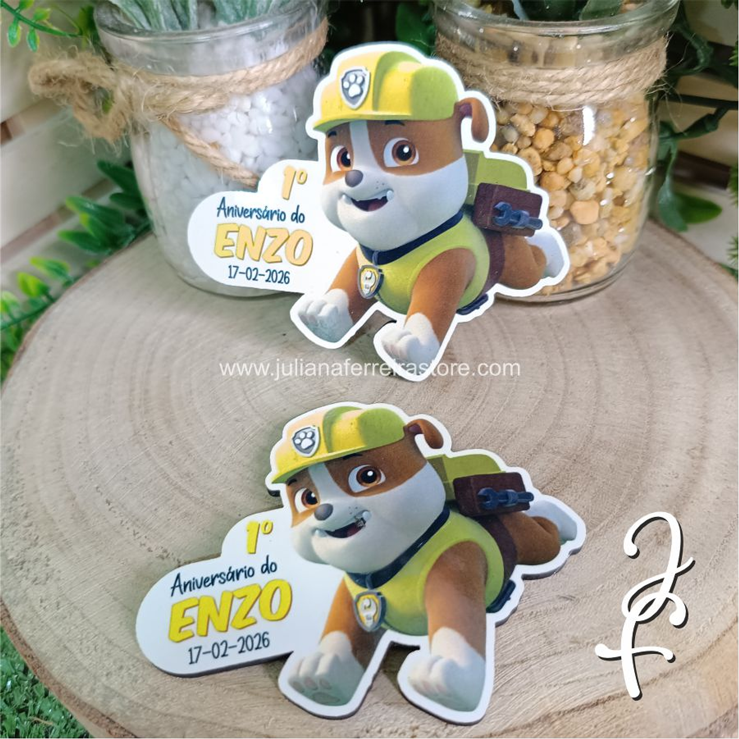 Íman Rubble da Patrulha Pata 4