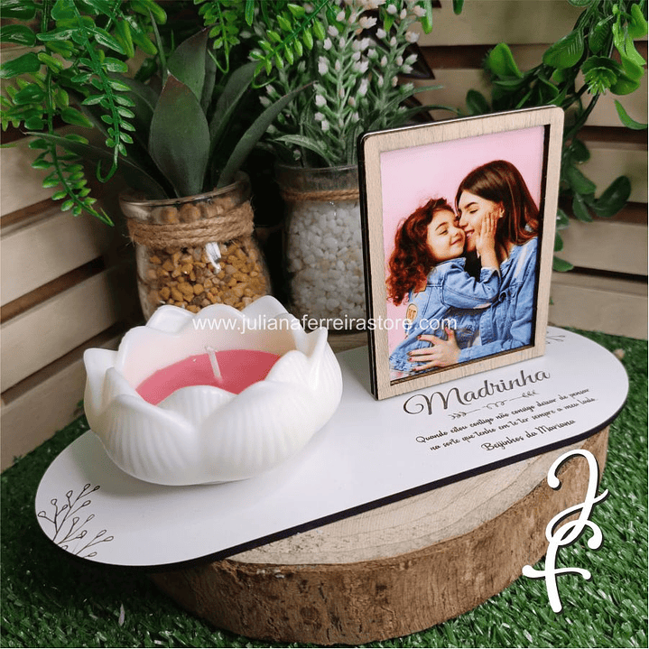 Vela Flor Fotografia e Base 1