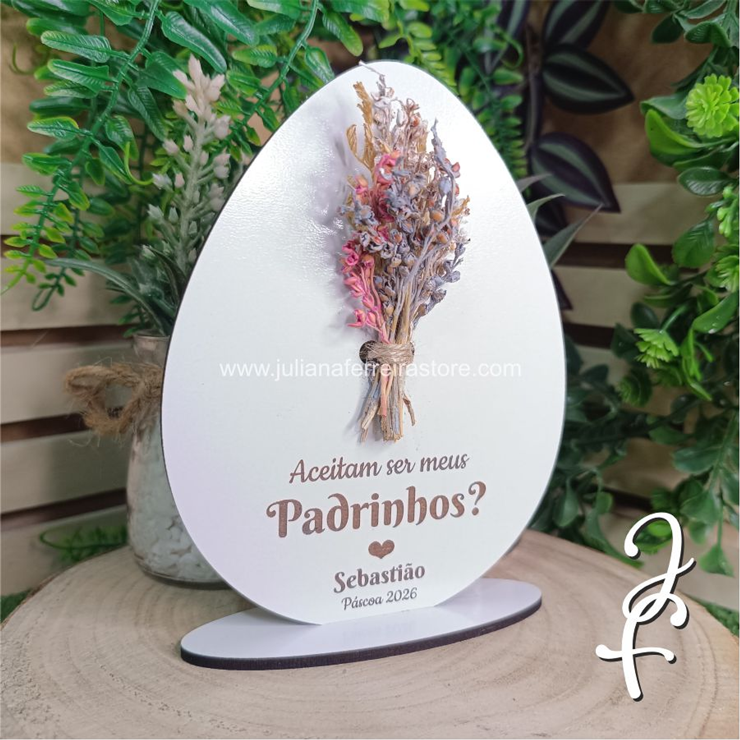 Ovo Flores Padrinhos 1