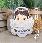 Lembrança Anjo Menino Cores - Miniatura 3