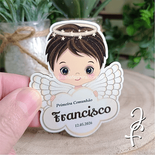 Lembrança Anjo Menino Cores