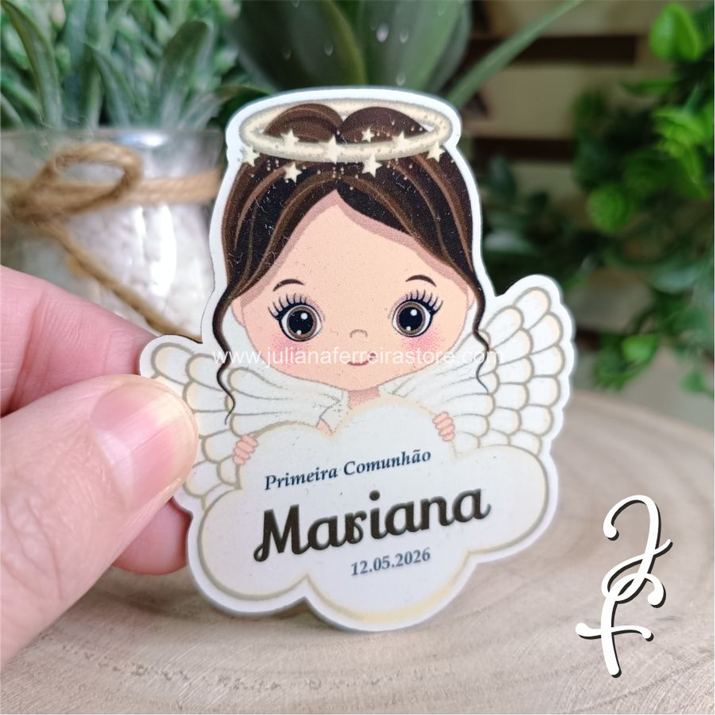 Lembrança Anjo Menina Cores 1