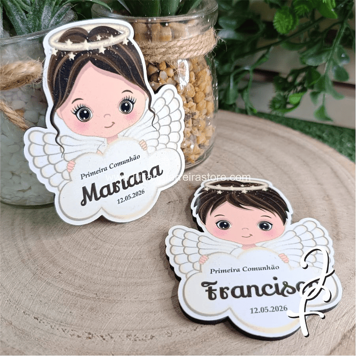 Lembrança Anjo Menina Cores 4