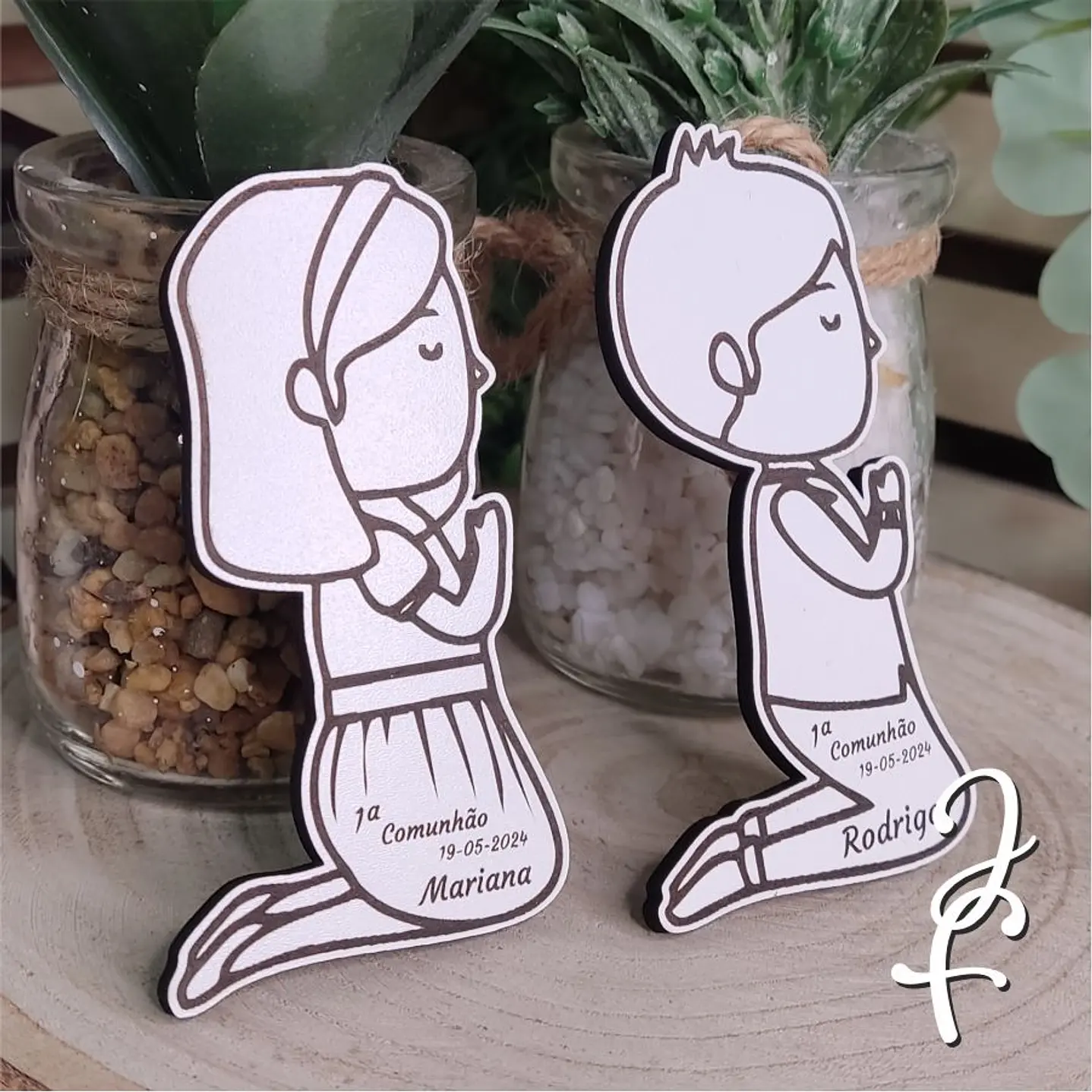 Lembrança Comunhão Menino a Rezar 2