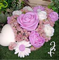 Bouquet Flores Velas Oval 20cm - thumbnail 2