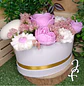 Bouquet Flores Velas Oval 20cm - thumbnail 1