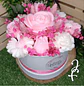 Bouquet Flores Velas Redondo 15cm - thumbnail 1