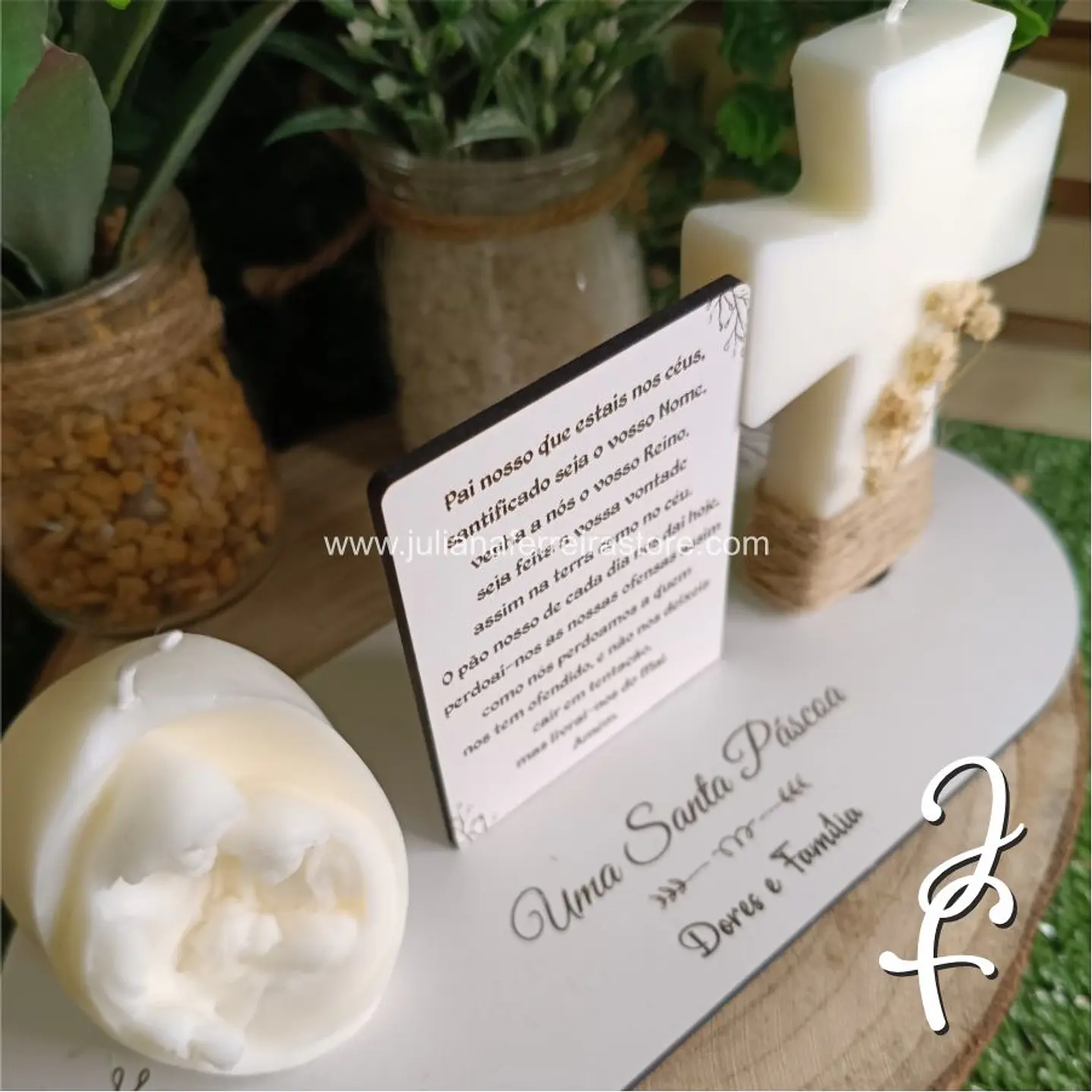 Conjunto Velas Pai Nosso 2