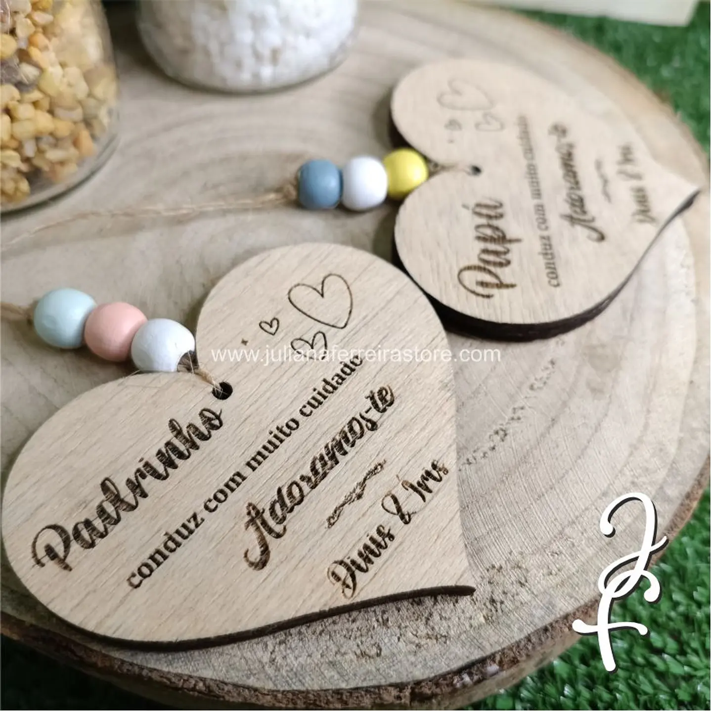 Pendente Espelho Automóvel Personalizado 1