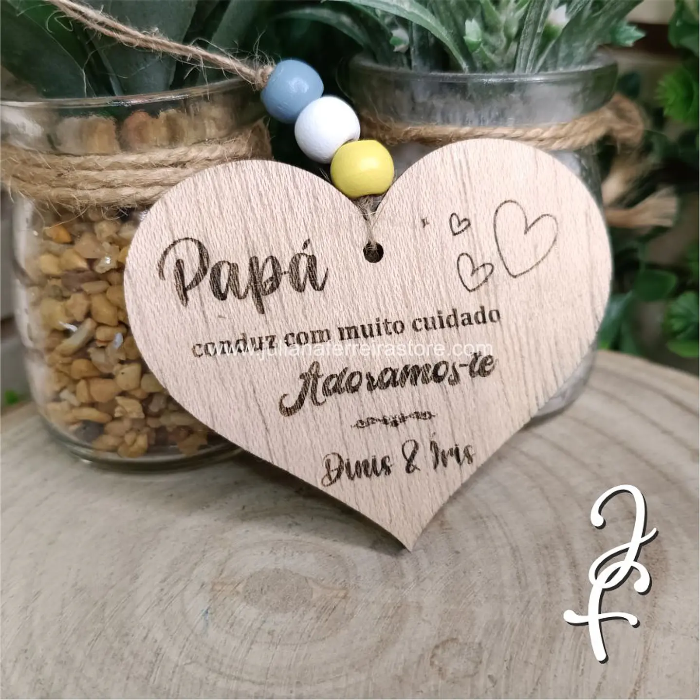 Pendente Espelho Automóvel Personalizado 5