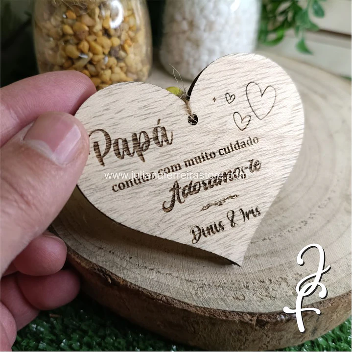 Pendente Espelho Automóvel Personalizado 6