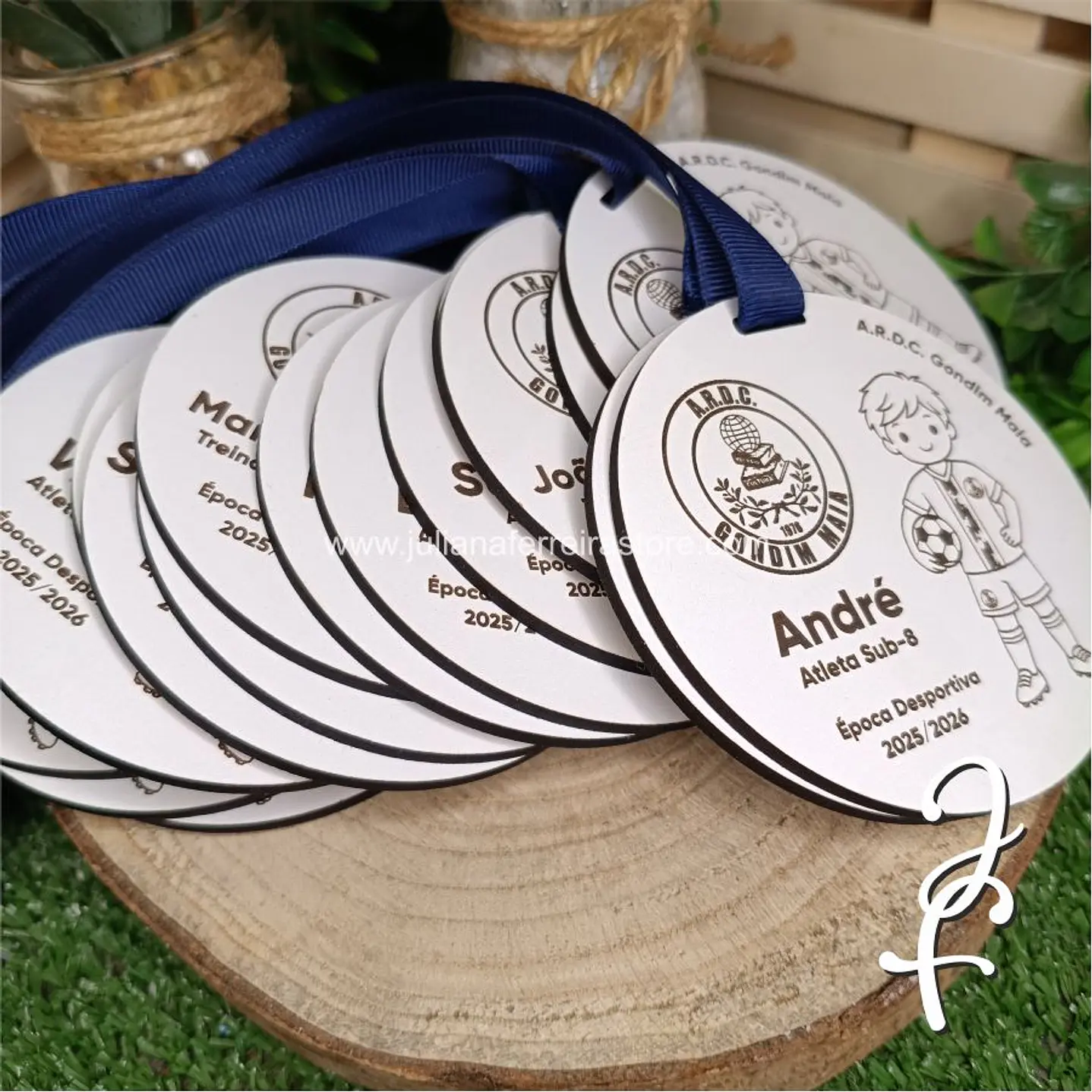 Medalhas Futebol Figuras 2