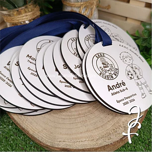 Medalhas Futebol Figuras