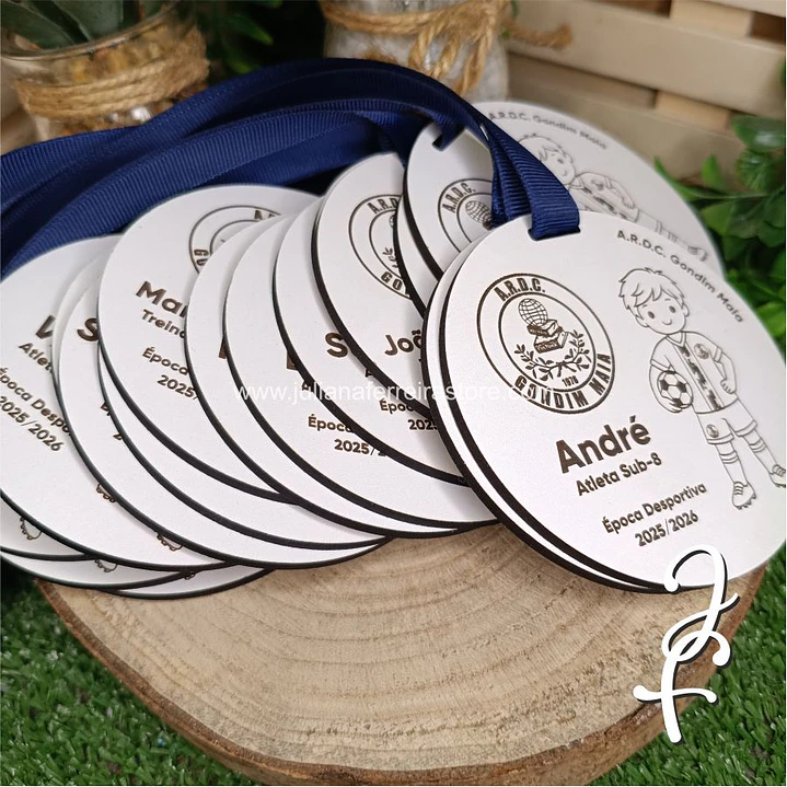 Medalhas Futebol Figuras 2